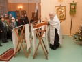 Молебен в храме преподобного Сергия Радонежского на РКК «Энергия» 30 декабря 2015 г.