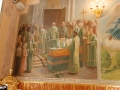 Фреска «Второе обретение мощей преподобного Серафима Саровского. Июль 1991 г.». Серафимовский храм ХПП «Софрино»